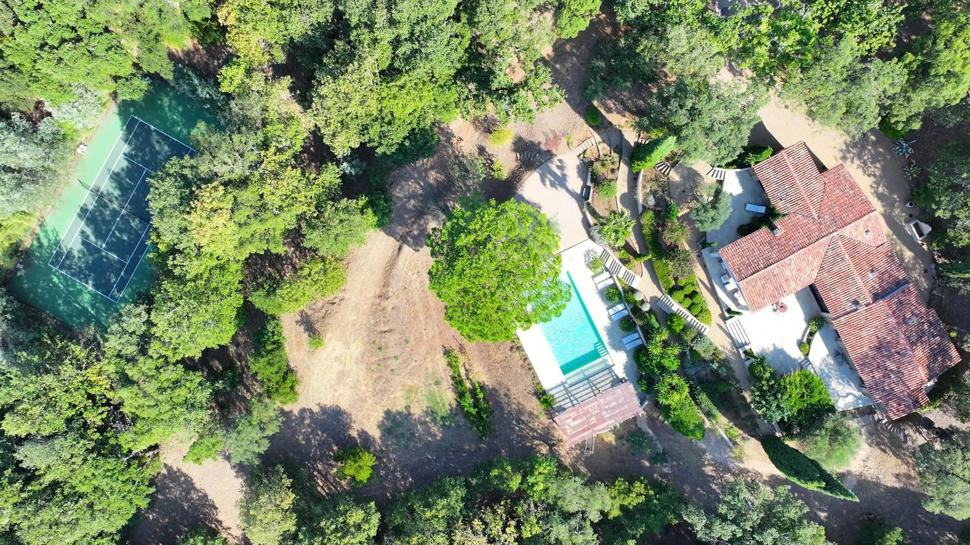 Fcd04 Luxury Villa On Private Domain With Pool And Tennis Grimaud